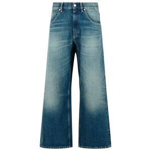 Sunflower 'Super Wide' Vintage Deep Blue Cotton Jeans Men